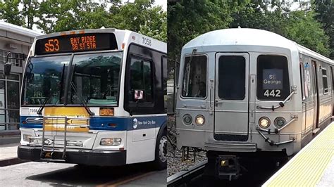 MTA Bus Time. Enter search terms. TIP: Enter an intersection, bus route or bus stop code. Route: M55 W 44 St - South Ferry. via 5 Av & 6 Av. Choose your direction: to 44 ST 6 AV; to SOUTH FERRY . M55 to 44 ST 6 AV. STATE ST/WHITEHALL ST ; STATE ST/BRIDGE ST. 1 stop away, ~2 passengers on vehicle ;